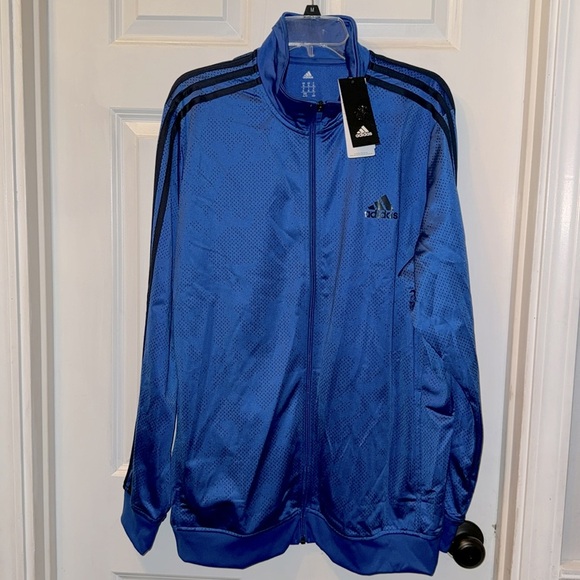 adidas Other - Adidas blue and black track performance jacket NWT XL